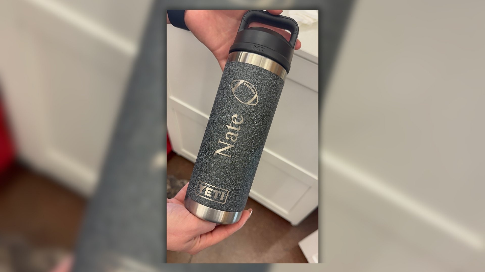 Engraved YETI Bottle Flagstaff HomCo